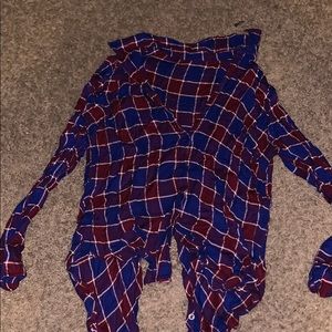 Lucky Brand Plaid Button Down